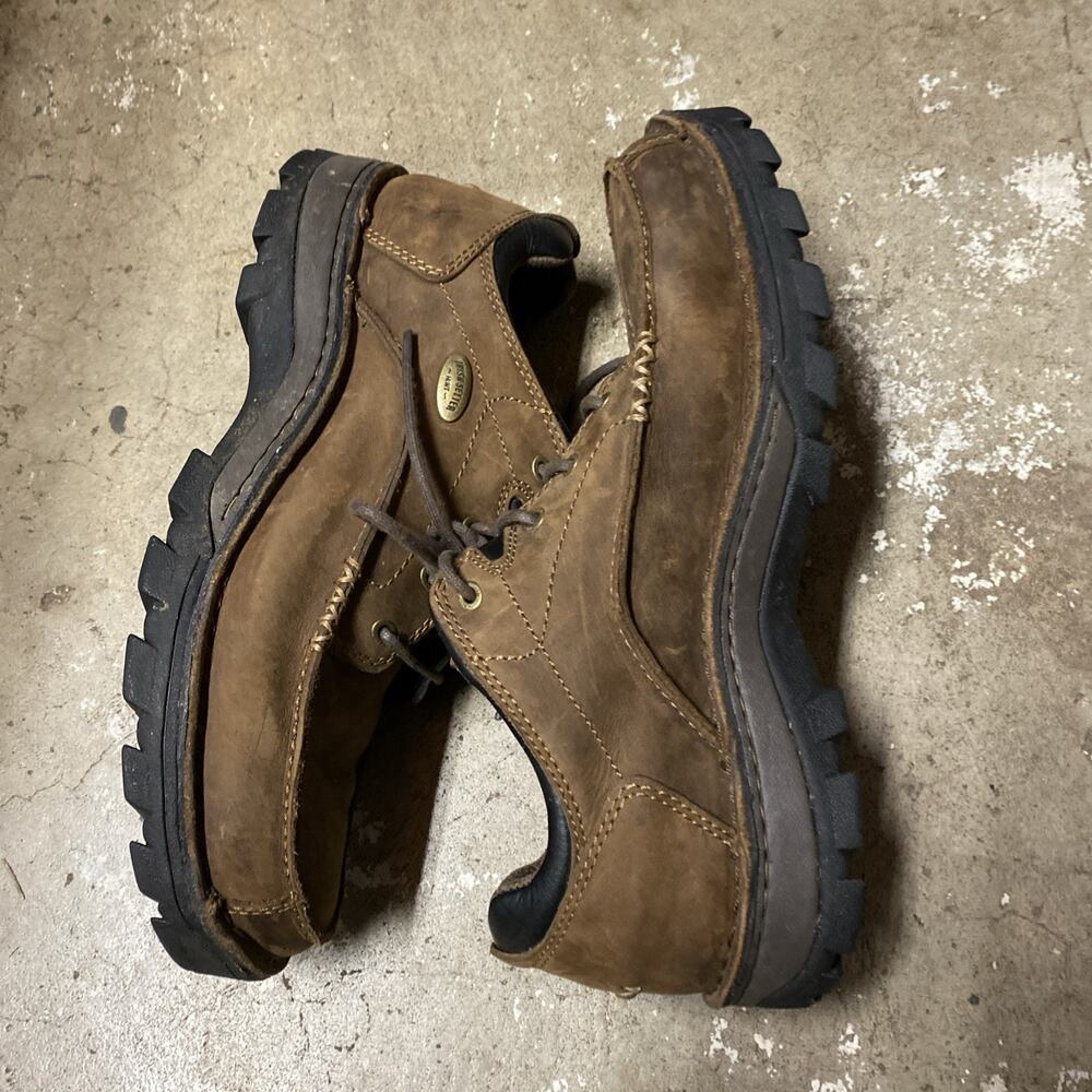 Red Wing Irish Setter Hunt Men's Size 11 Brown Dry Plus Oxford Casual Shoes - Picture 2 of 8